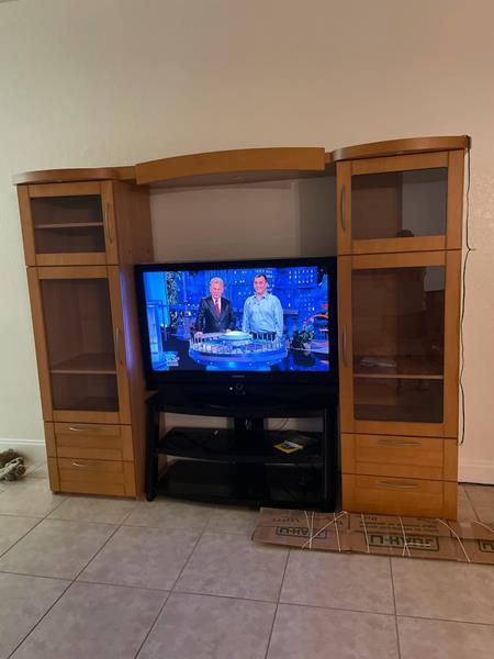 TV stand removal in psl